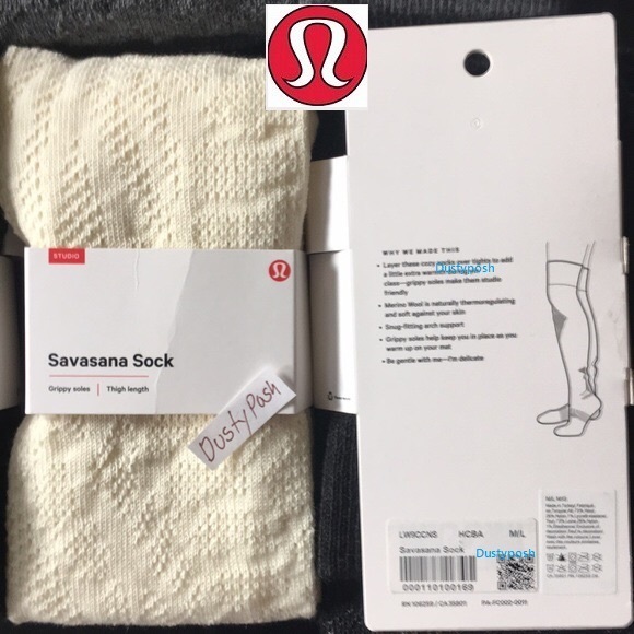 Lululemon Savasana Thigh High Socks Over The Knee - Picture 4 of 5